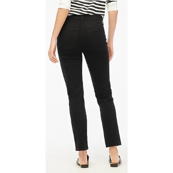 J. Crew Denim - J. Crew Essential Straight Jeans‎ All-Day Stretch in Black Size 24 Tall